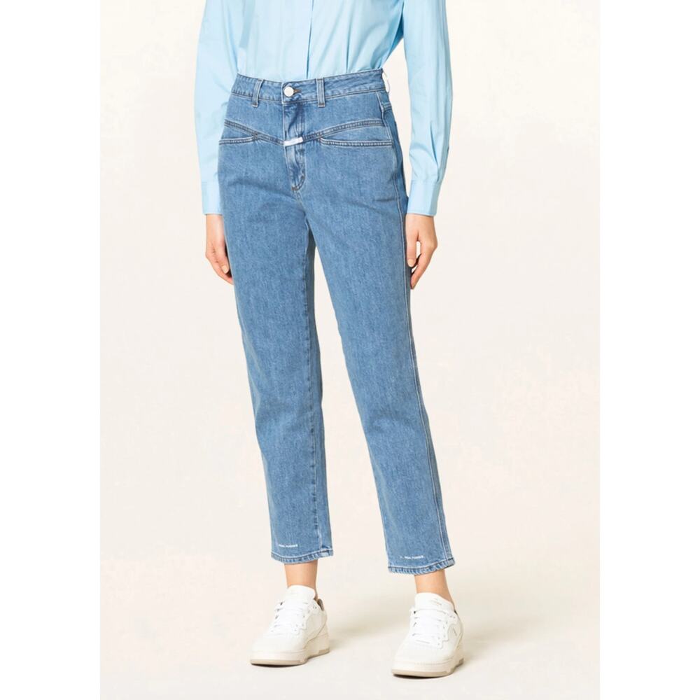 Closed Pedal Pusher Vintage Crop Jeans Denim IT 40 XS Blue Y2K Indestructible